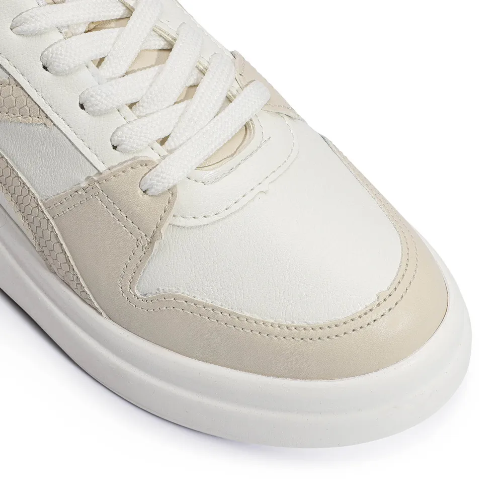 Tênis Flatform Alt Branco/Bege - imagem 6
