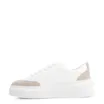 Tênis Flatform Alt Branco/Camurça Cinza - imagem 4