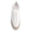 Tênis Flatform Alt Branco/Camurça Cinza - imagem 5