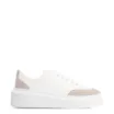 Tênis Flatform Alt Branco/Camurça Cinza - imagem 2