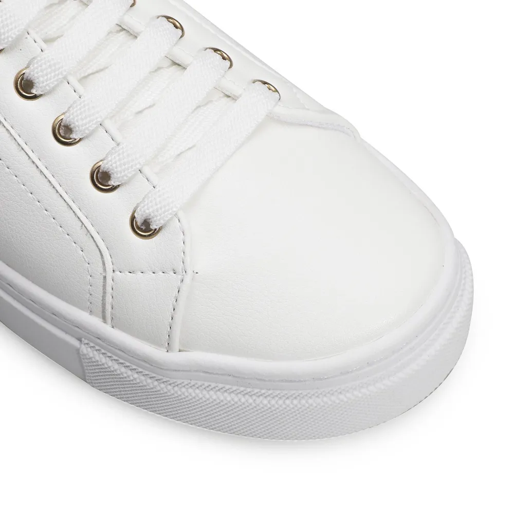 Tênis Flatform Alt Branco/Dourado - imagem 7