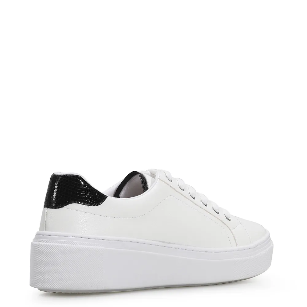 Tênis Flatform Alt Branco/Lezard Preto - imagem 3