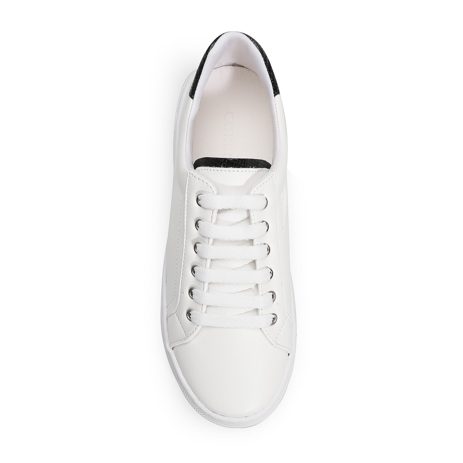 Tênis Flatform Alt Branco/Lezard Preto