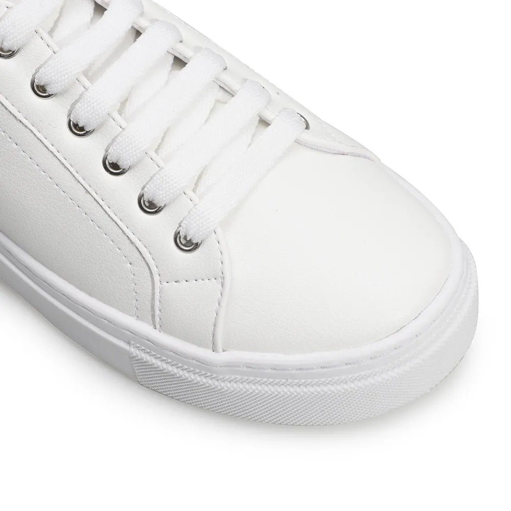 Tênis Flatform Alt Branco/Lezard Preto - imagem 6