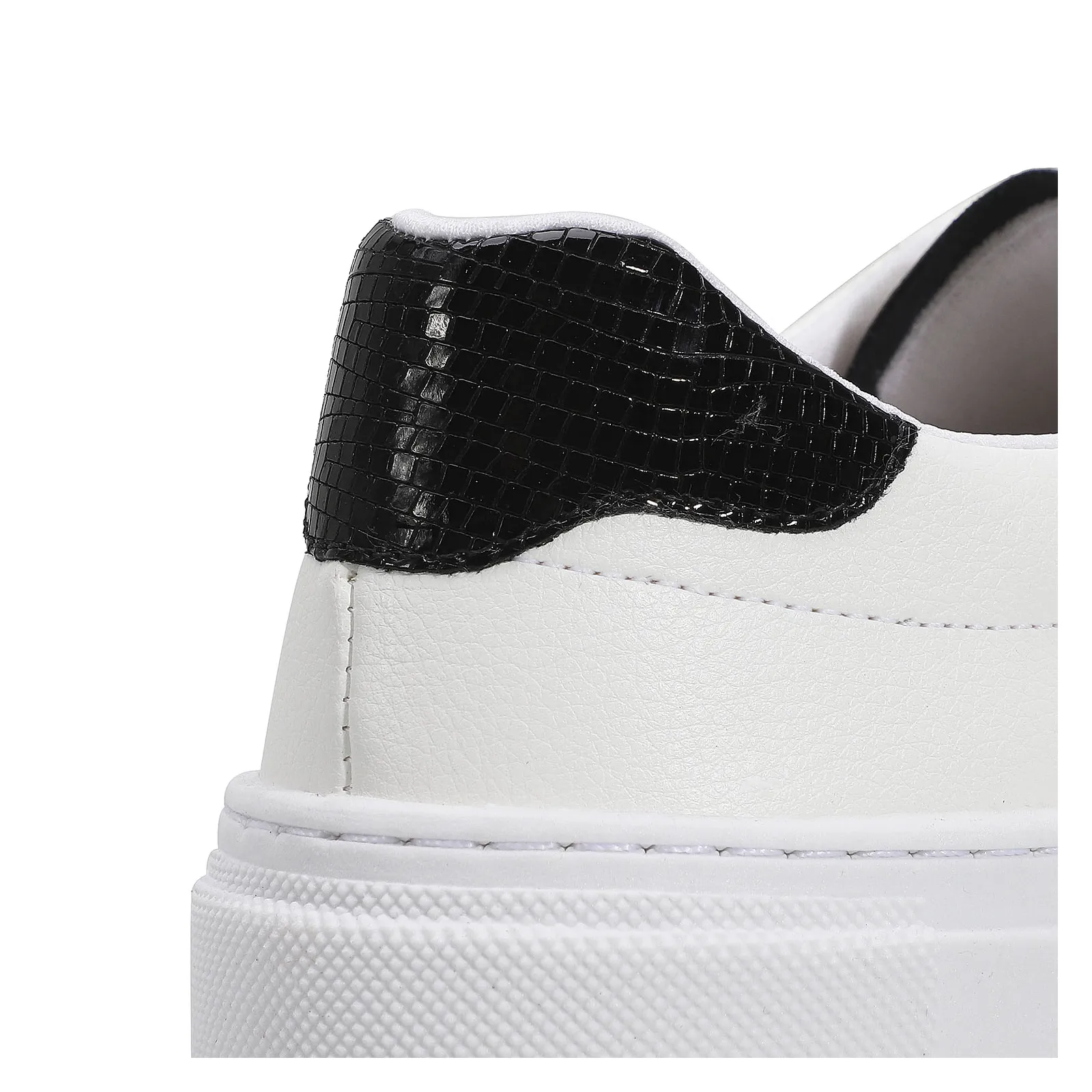 Tênis Flatform Alt Branco/Lezard Preto