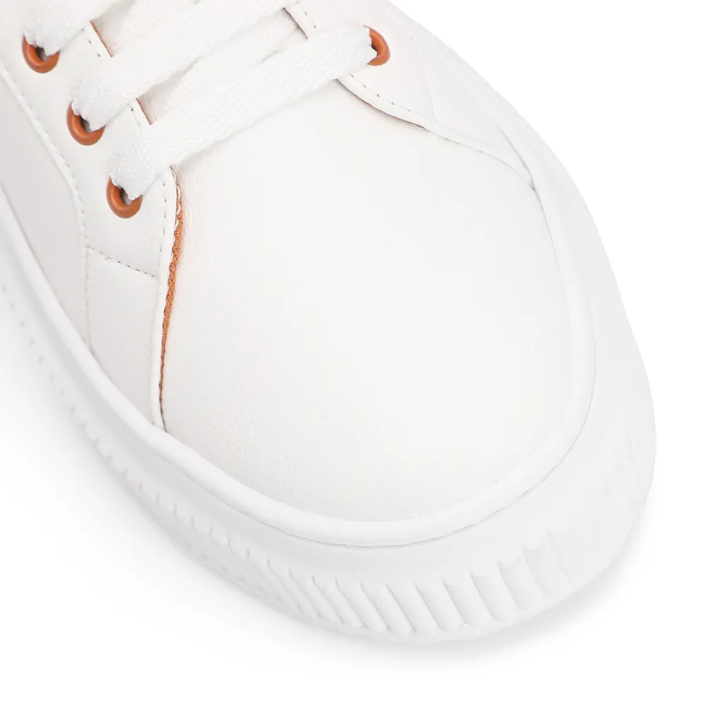 Tênis Flatform Alt Branco/Marrom - imagem 7