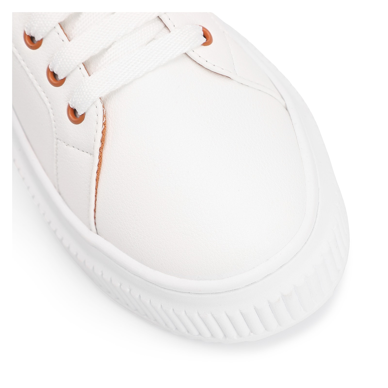 Tênis Flatform Alt Branco/Marrom