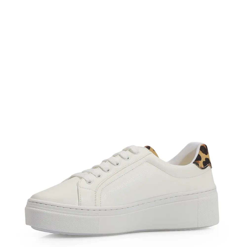 Tênis Flatform Alt Branco/Onça - imagem 4