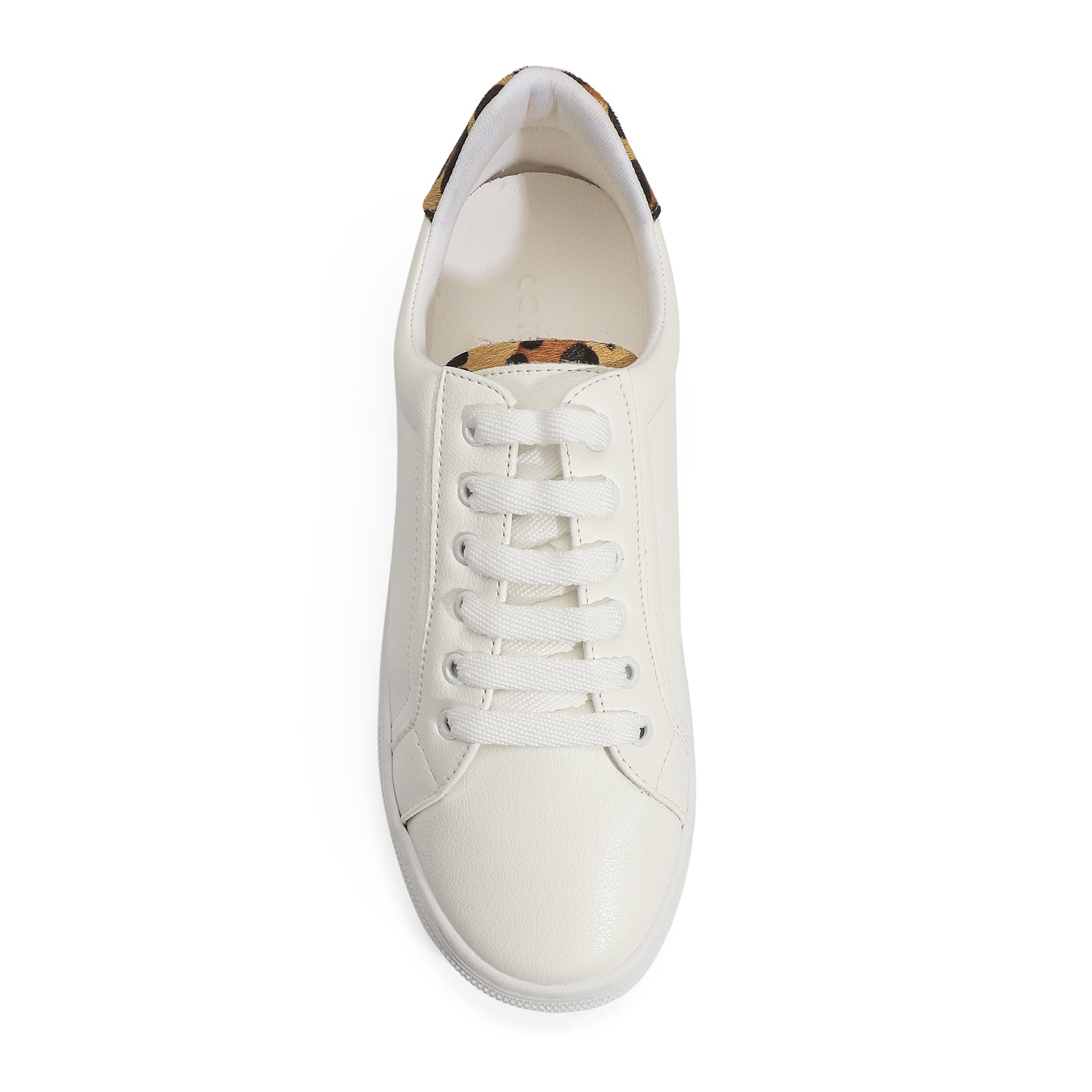 Tênis Flatform Alt Branco/Onça