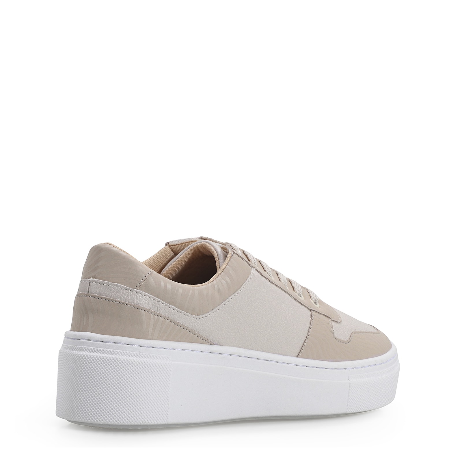 Tênis Flatform Alt Off White/Bege