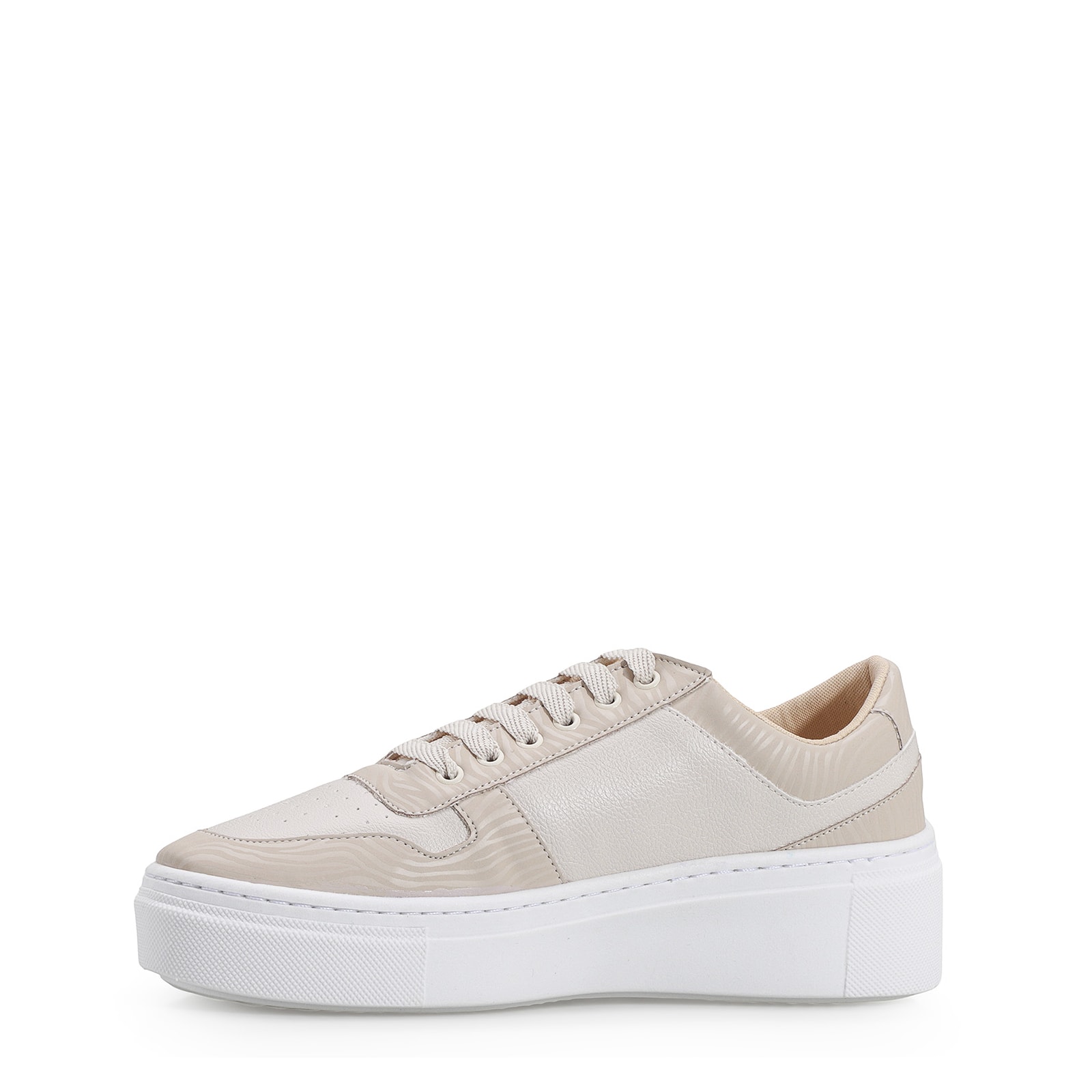 Tênis Flatform Alt Off White/Bege