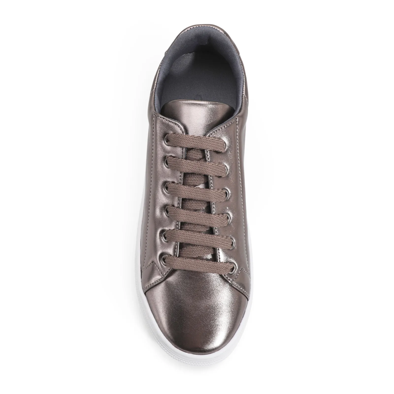 Tênis Flatform Alt Prata