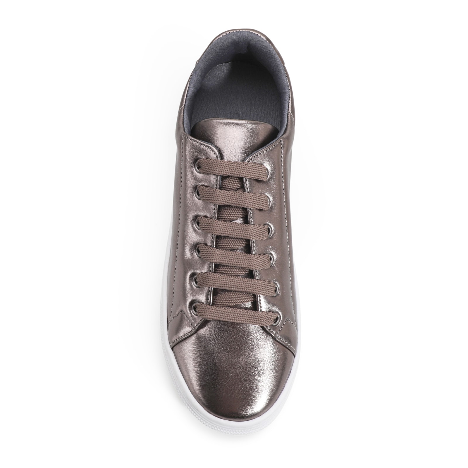 Tênis Flatform Alt Prata