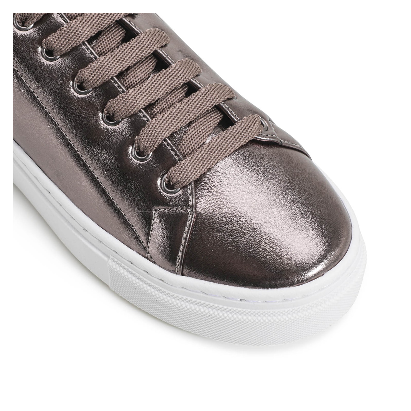 Tênis Flatform Alt Prata