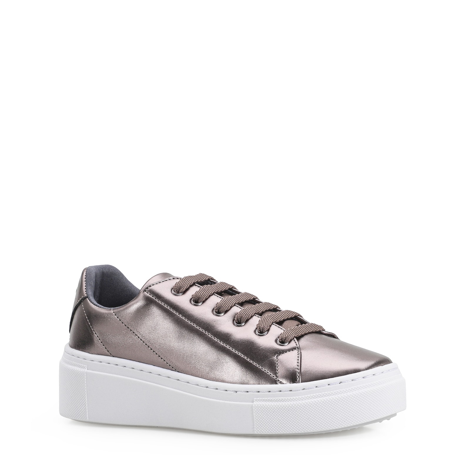 Tênis Flatform Alt Prata