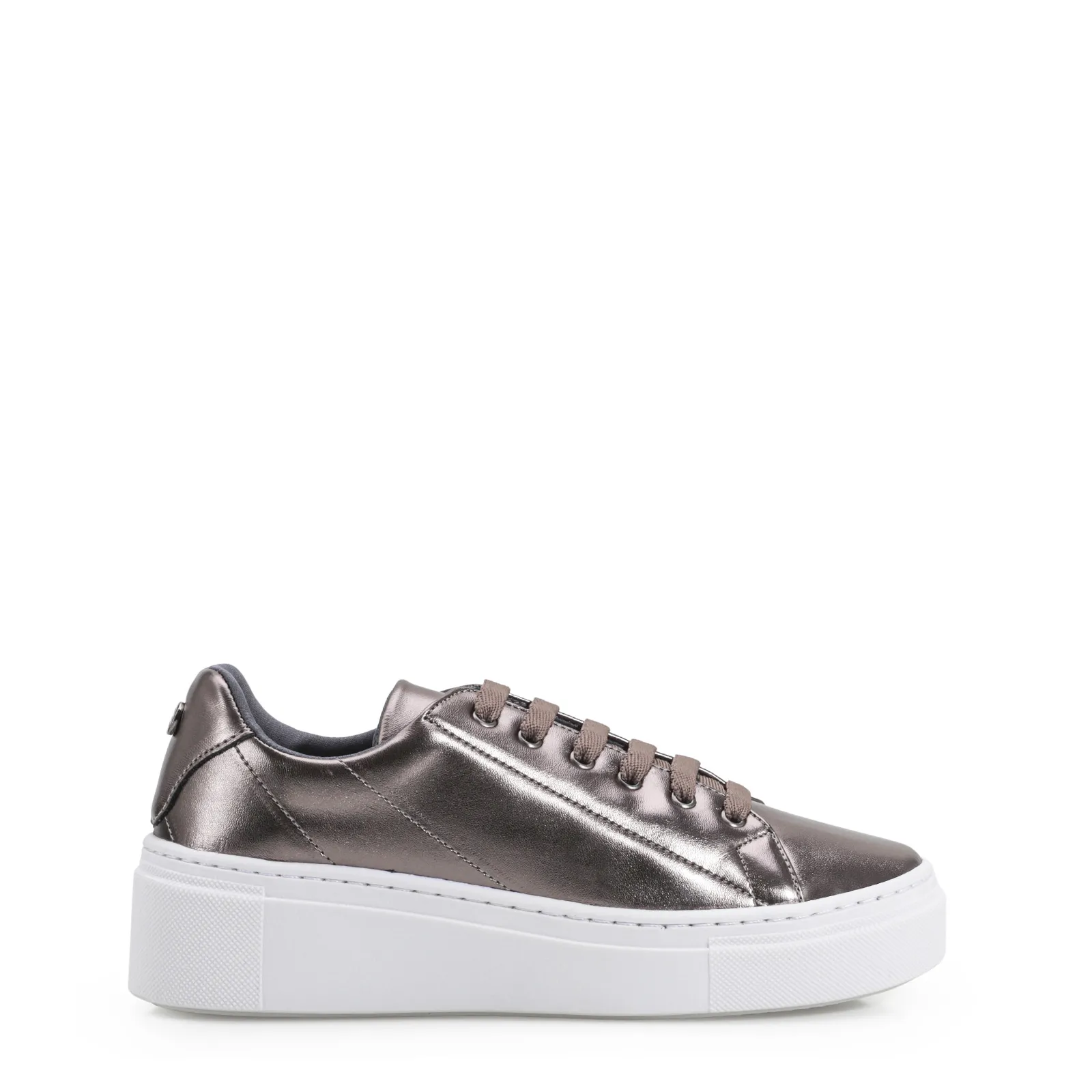 Tênis Flatform Alt Prata