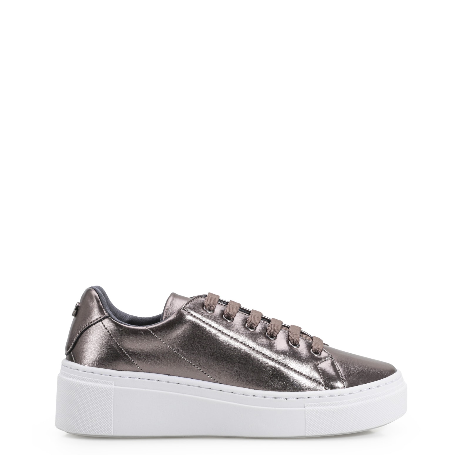 Tênis Flatform Alt Prata