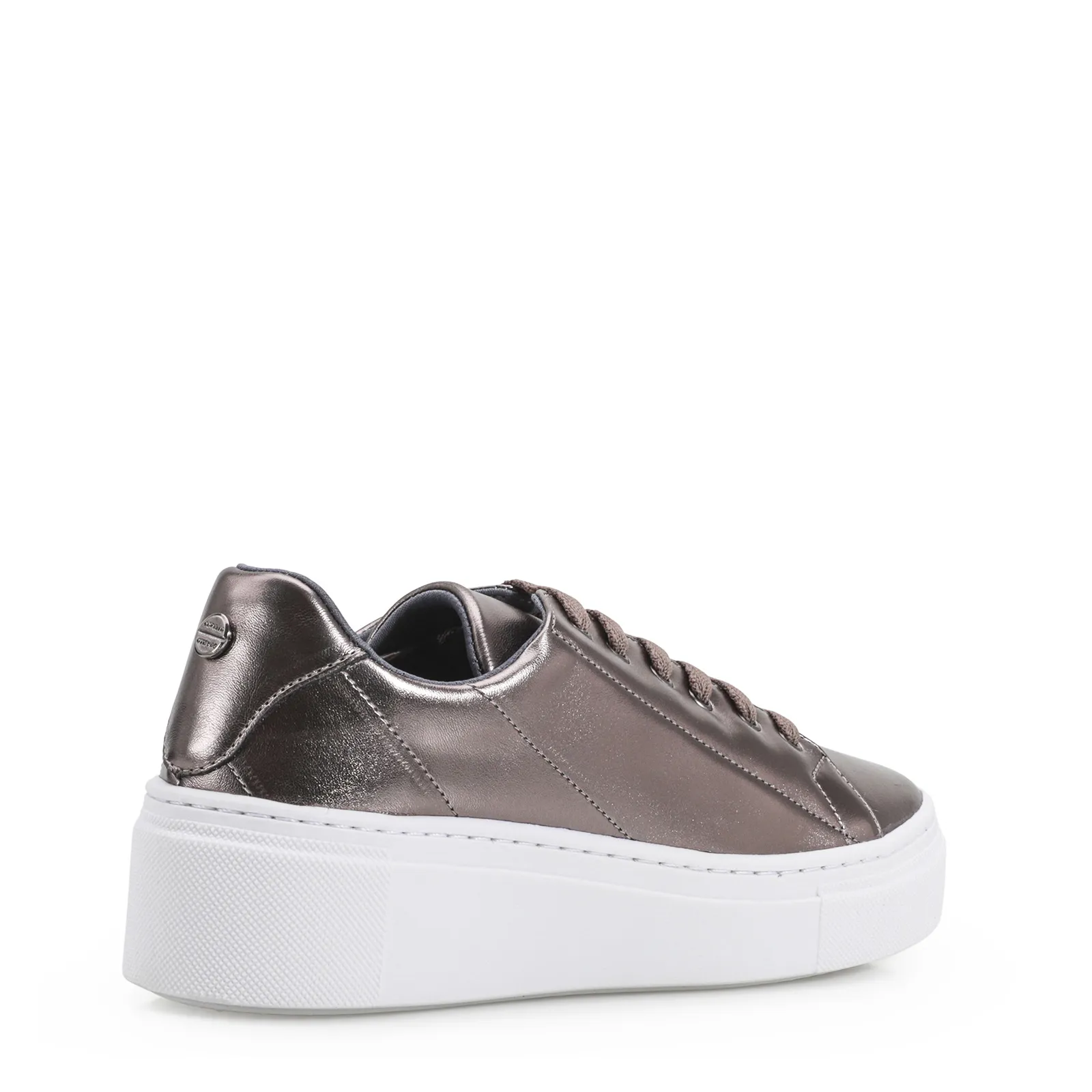Tênis Flatform Alt Prata