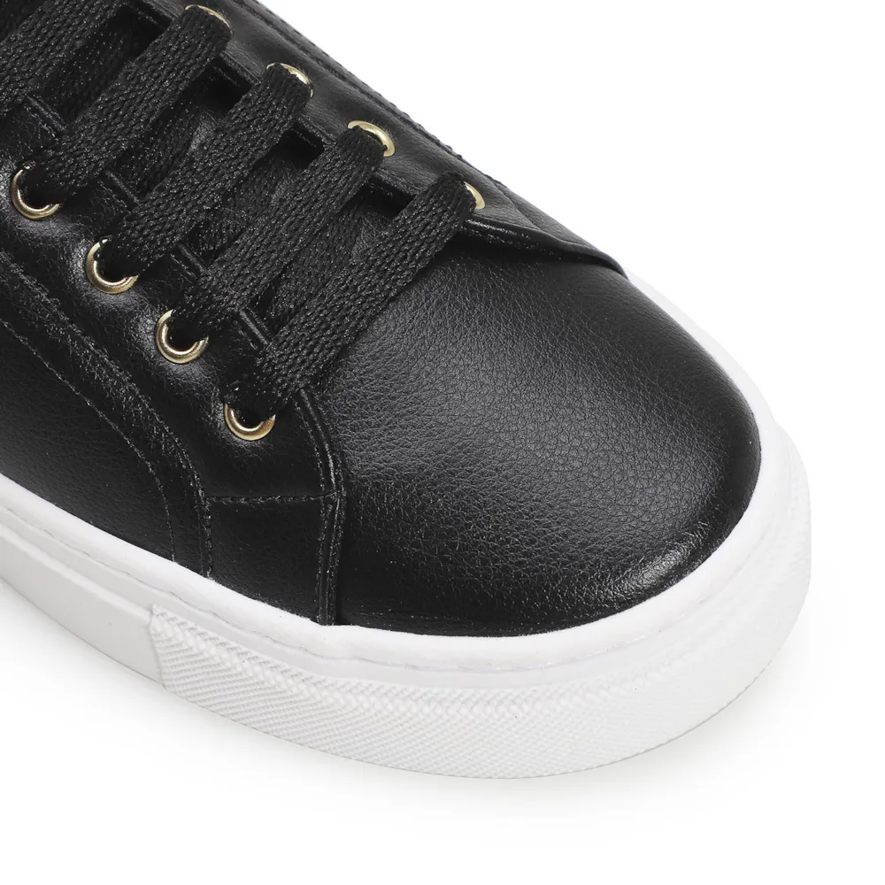 Tênis Flatform Alt Preto/Lezard Dourado - imagem 7