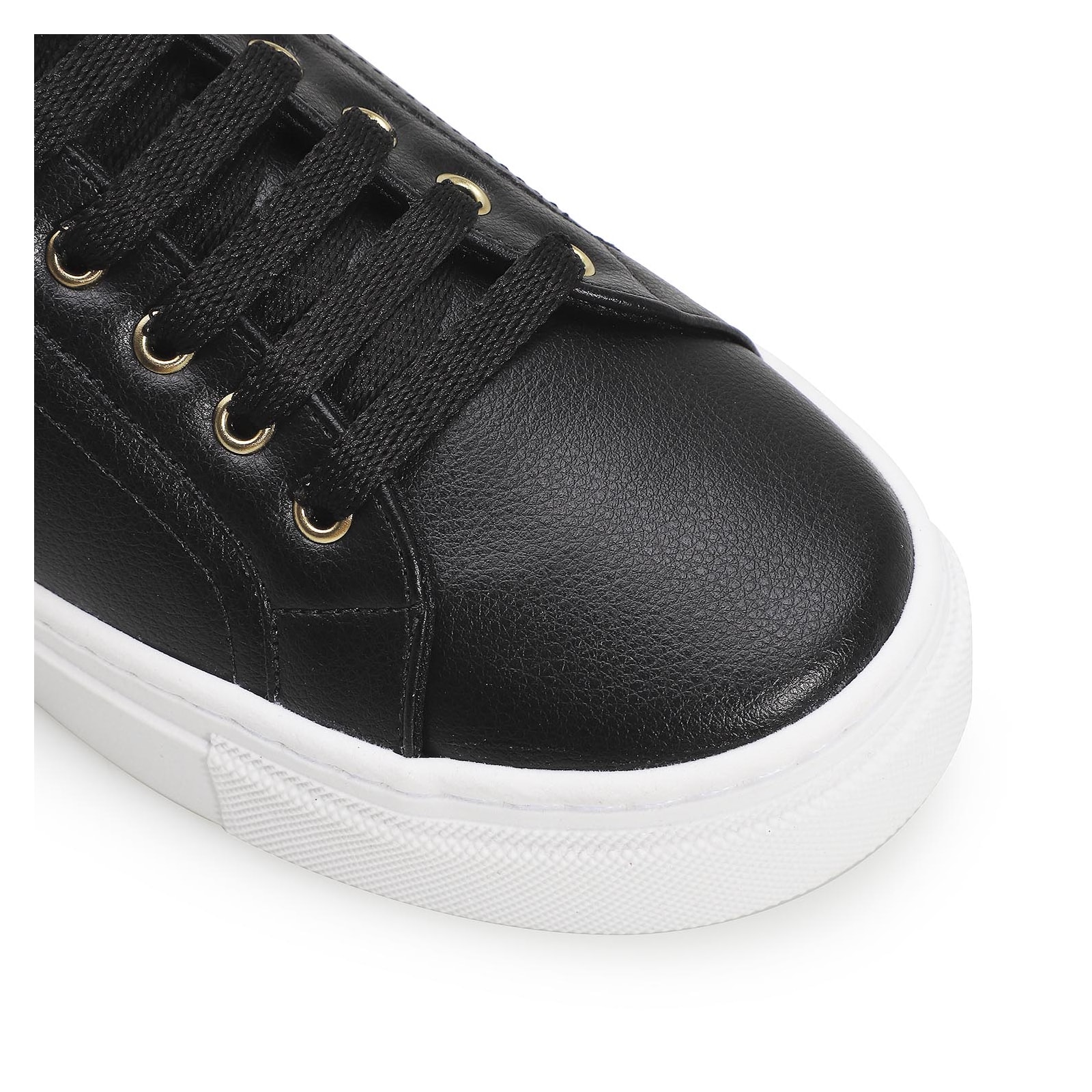 Tênis Flatform Alt Preto/Lezard Dourado
