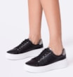 Tênis Flatform Alt Preto/Lezard Dourado - imagem 2