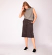 Tênis Flatform Alt Preto/Lezard Prata - imagem 9