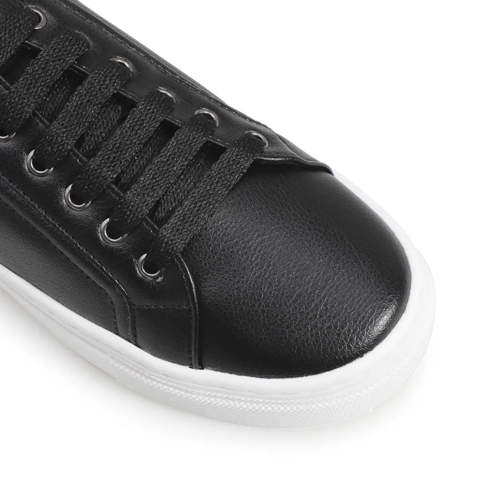 Tênis Flatform Alt Preto/Lezard Prata - imagem 7