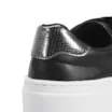 Tênis Flatform Alt Preto/Lezard Prata - imagem 8