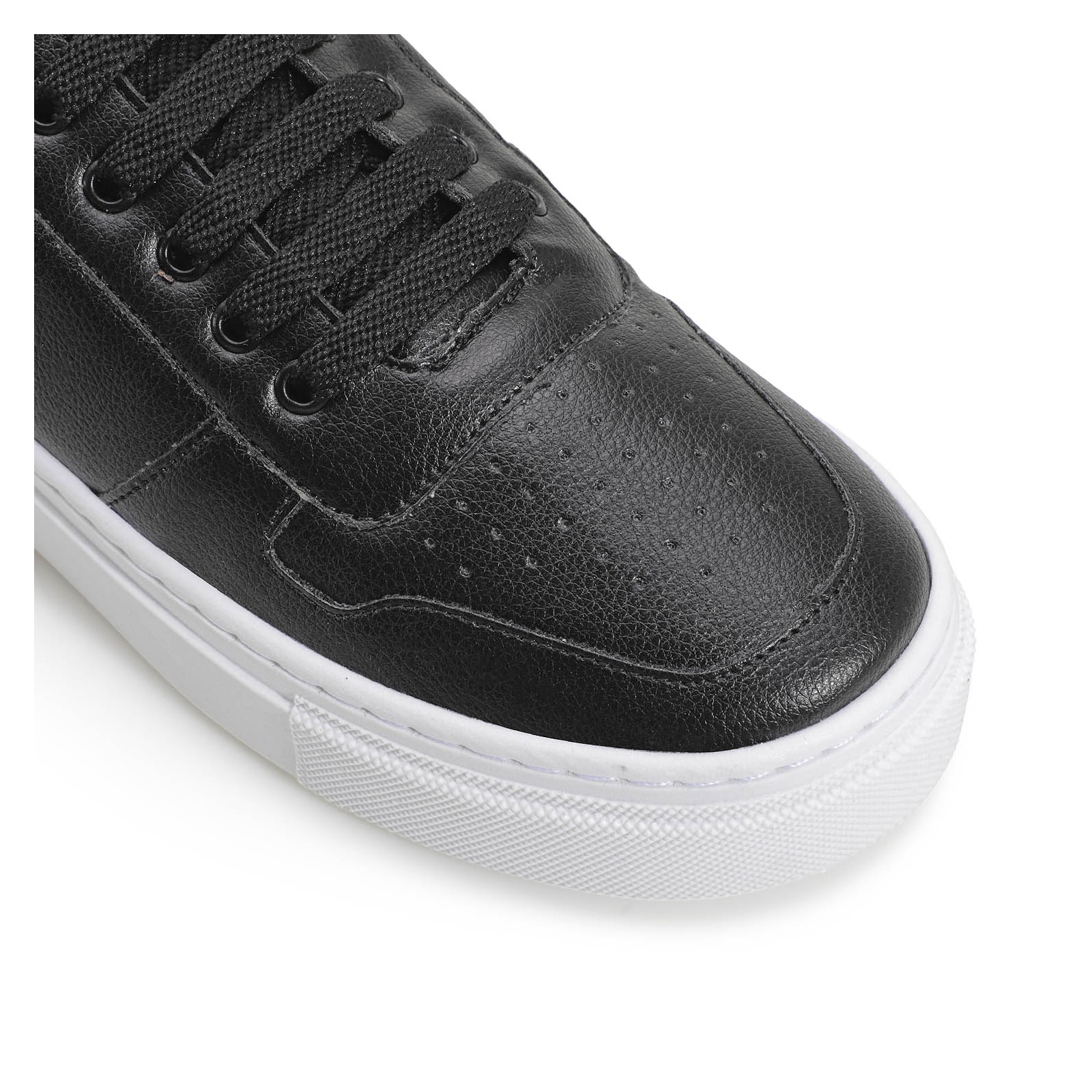 Tênis Flatform Alt Preto/Verniz Preto