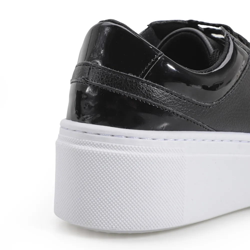 Tênis Flatform Alt Preto/Verniz Preto - imagem 7