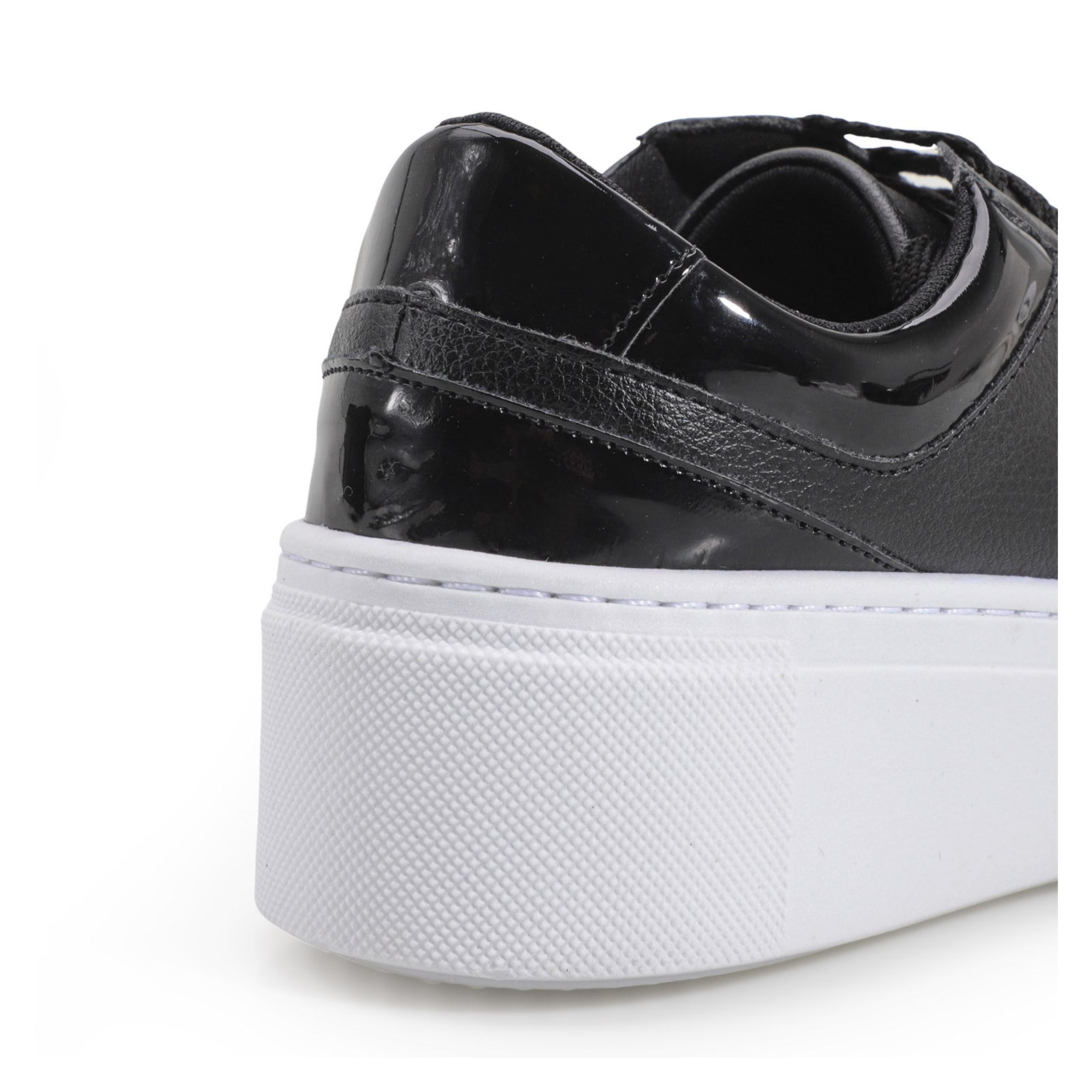 Tênis Flatform Alt Preto/Verniz Preto