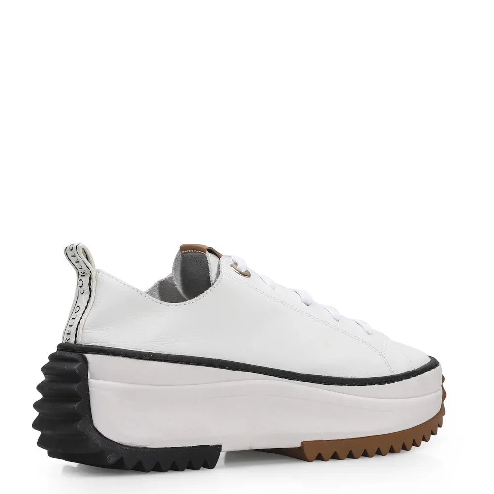 Tênis Flatform Couro Branco - imagem 4