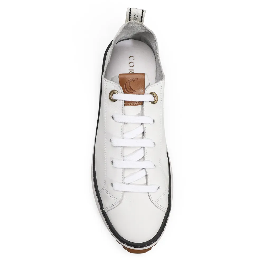 Tênis Flatform Couro Branco - imagem 6