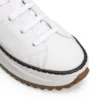Tênis Flatform Couro Branco - imagem 7