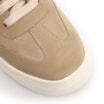 Tênis Flatform Couro Camurça Bege - imagem 7