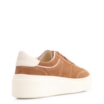 Tênis Flatform Couro Camurça Marrom Claro - imagem 4