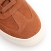Tênis Flatform Couro Camurça Marrom Claro - imagem 6