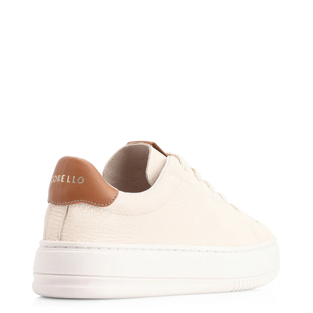 Tênis Flatform Couro Off White - imagem 3