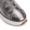 Tênis Flatform Couro Prata - imagem 7