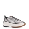 Tênis Flatform Couro Prata - imagem 1