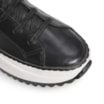 Tênis Flatform Couro Preto - imagem 6