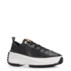 Tênis Flatform Couro Preto - imagem 1