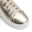 Tênis Flatform Metalizado Champagne - imagem 6