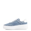 Tênis Flatform Tecido Jeans/Alt Branco - imagem 4