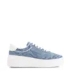 Tênis Flatform Tecido Jeans/Alt Branco - imagem 2