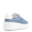 Tênis Flatform Tecido Jeans/Alt Branco - imagem 3