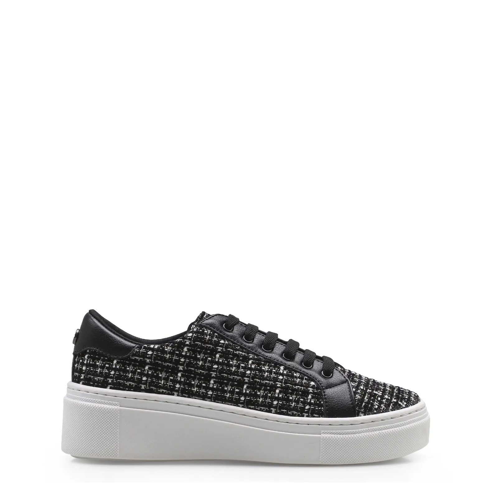 Tênis Flatform Tweed
