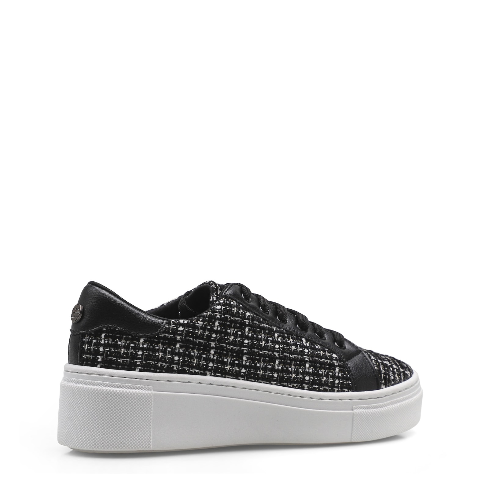 Tênis Flatform Tweed