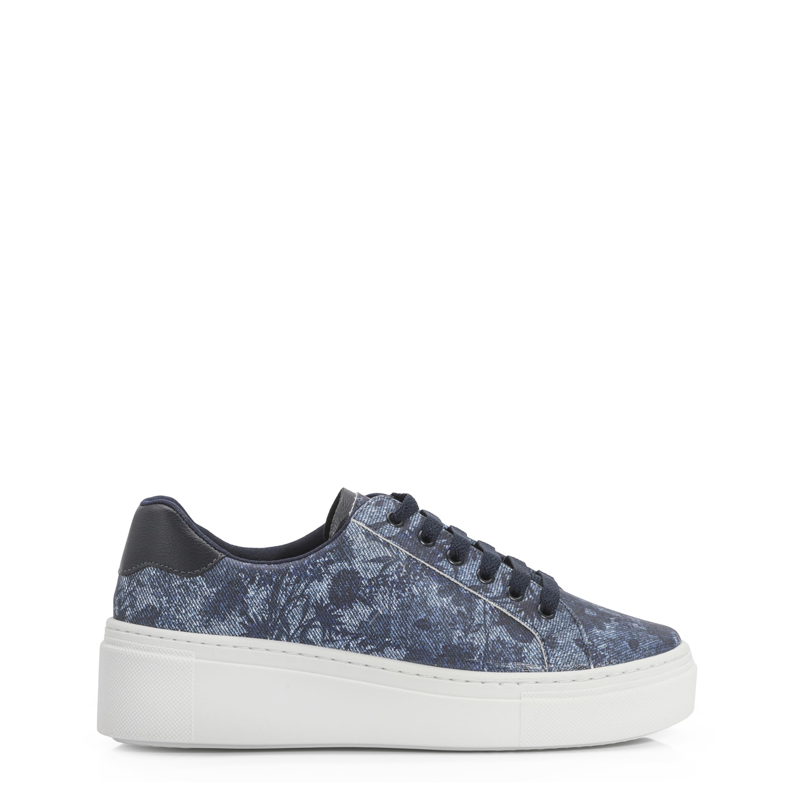 Tênis Jeans Floral