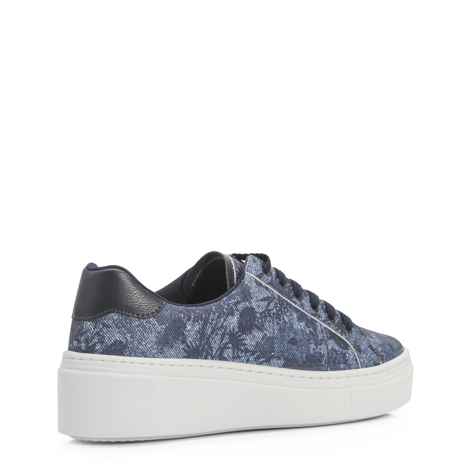 Tênis Jeans Floral